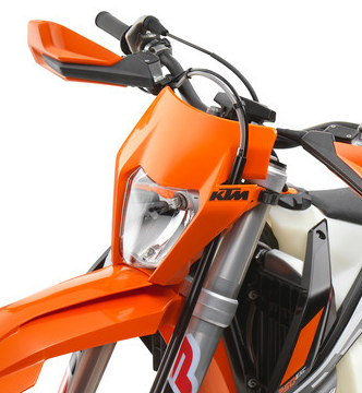 KTM Headlight Mask XC-W/EXC 17-21 (Orange)
