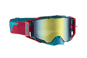 Main image of Leatt Velocity 6.5 Iriz Goggle (Red/Teal) Bronze Lens