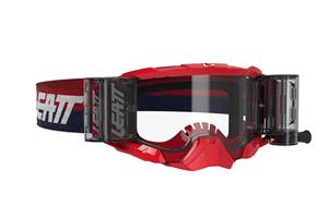 Main image of Leatt Velocity 5.5 Roll-Off Goggle (Red) Clear Lens