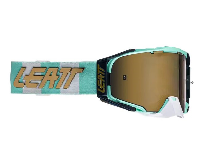 Main image of Leatt Velocity 6.5 68% Goggles (Teal/Gold/White)