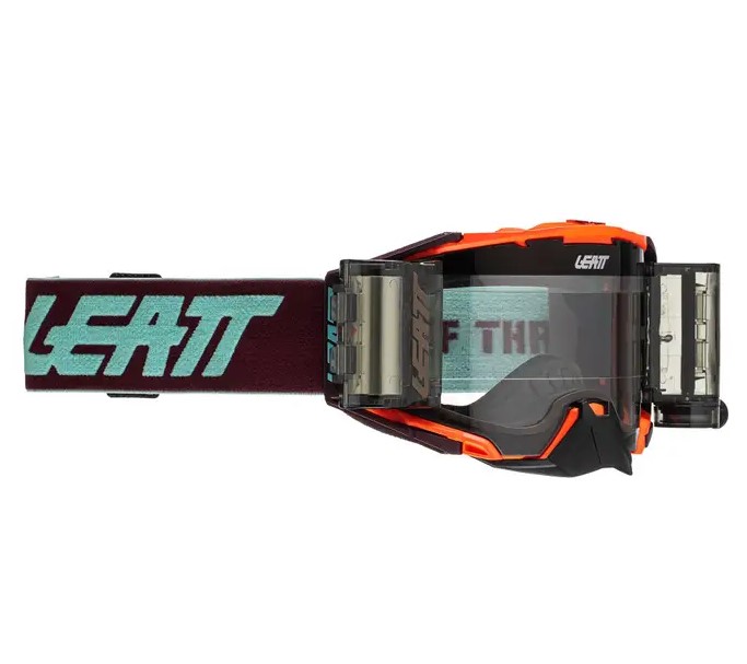 Main image of Leatt Velocity 6.5 Roll-Off 83% Goggles (Orange/Blue/Clear)