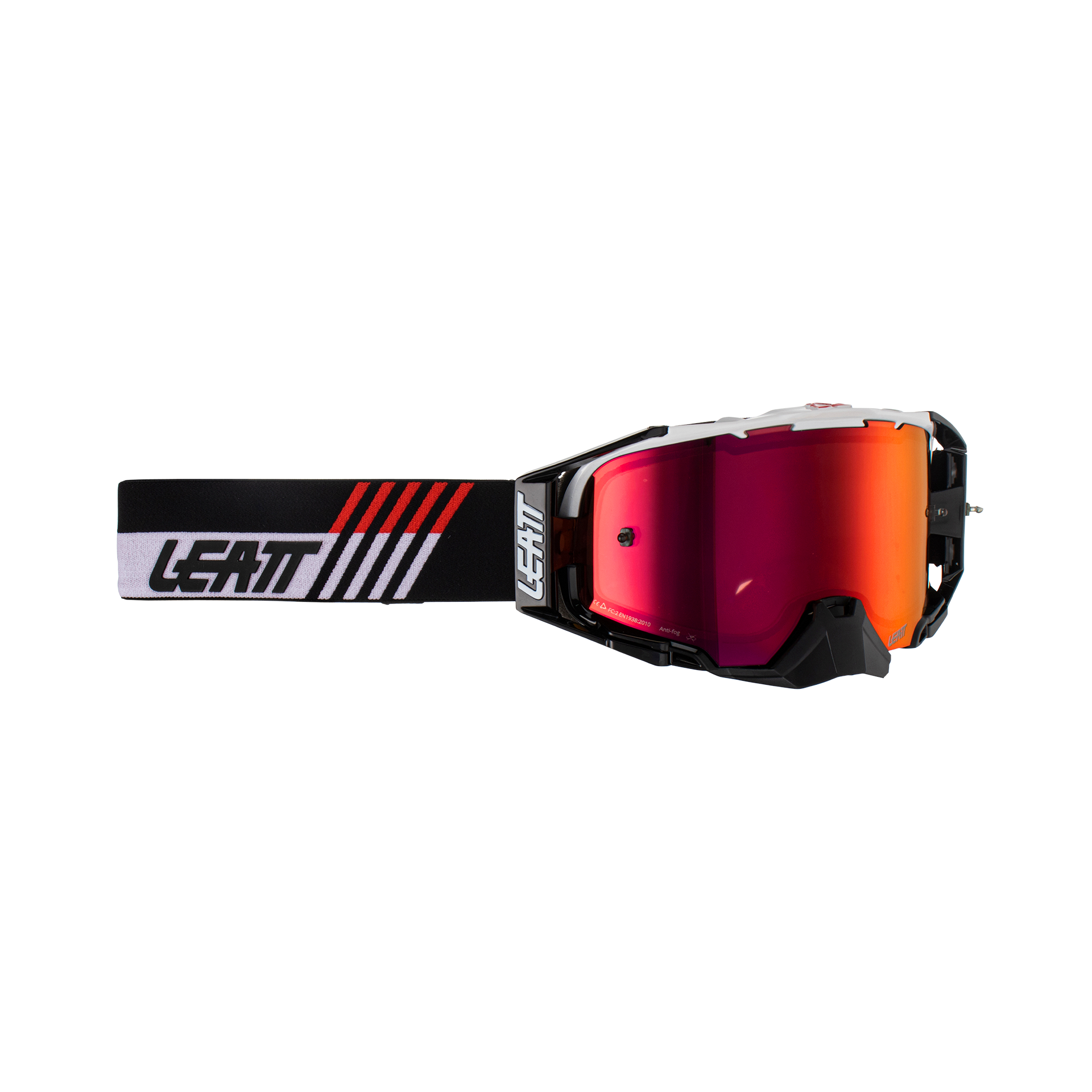 Main image of 2023 Leatt Goggle Velocity 6.5 Iriz (White/Red Mirror)