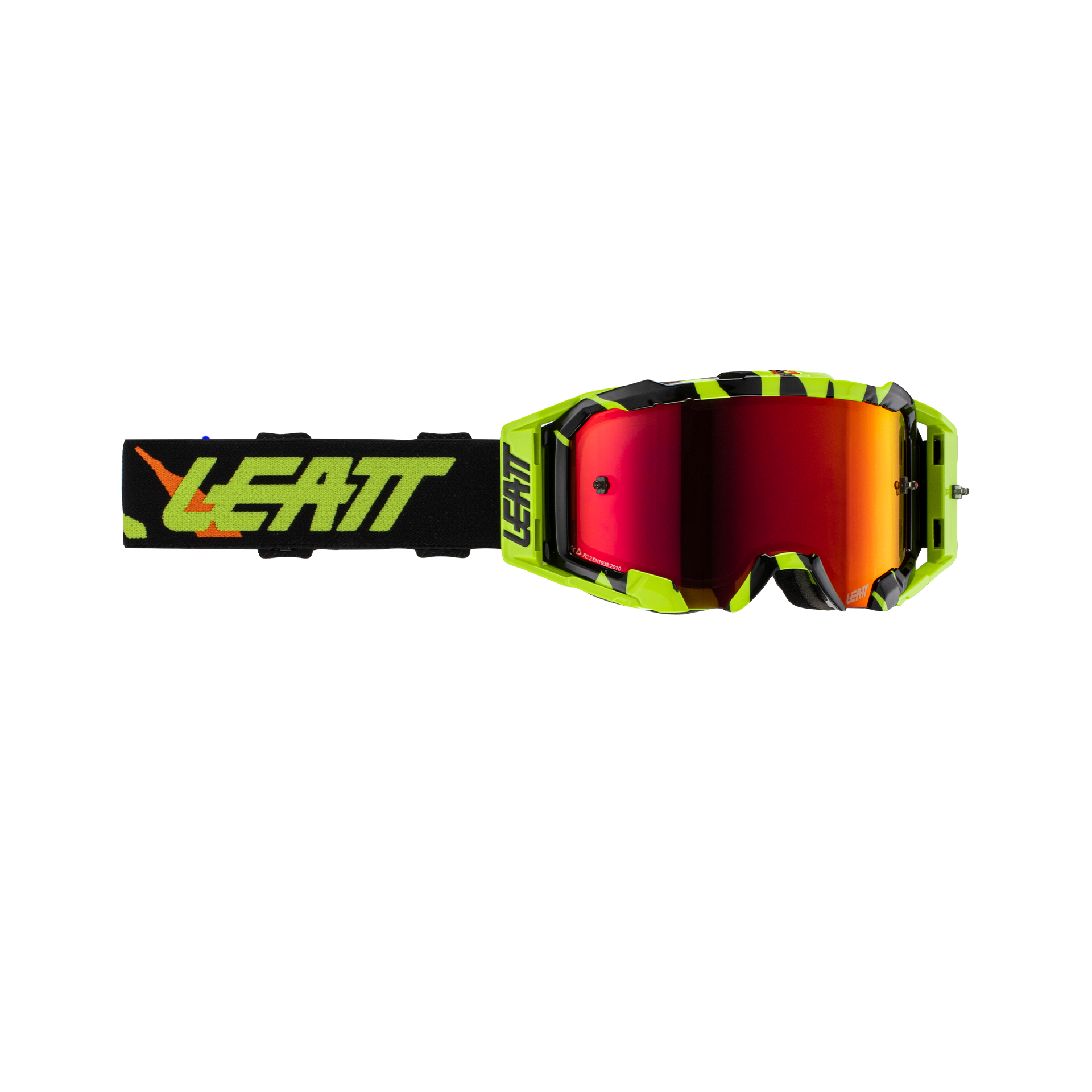 Main image of 2023 Leatt Goggle Velocity 5.5 Iriz (Tiger/Red)