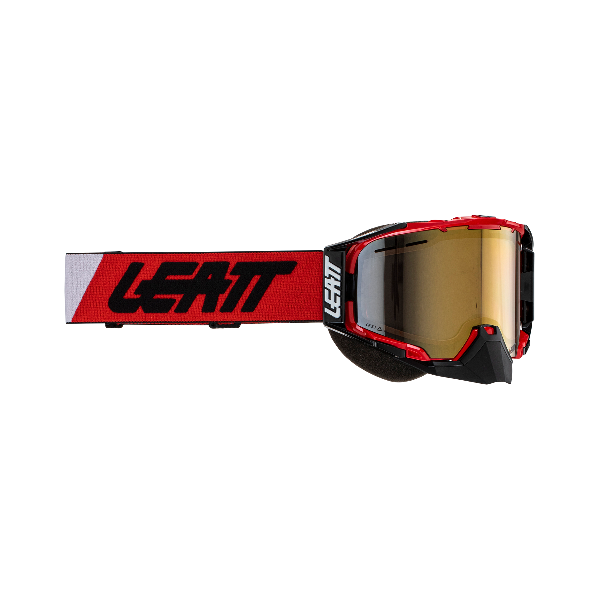 Main image of 2023 Leatt Goggle Velocity 6.5 SNX Iriz (Red/Bronze)