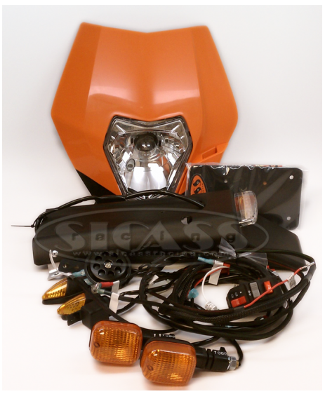 Main image of Sicass Lighting Kit w/ Blinkers KTM XC/XCW/XCR-W 250-530 08-11