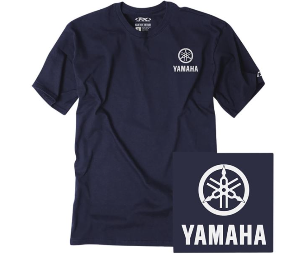 Main image of 2021 Yamaha Icon Tee by Factory Effex (Blue)