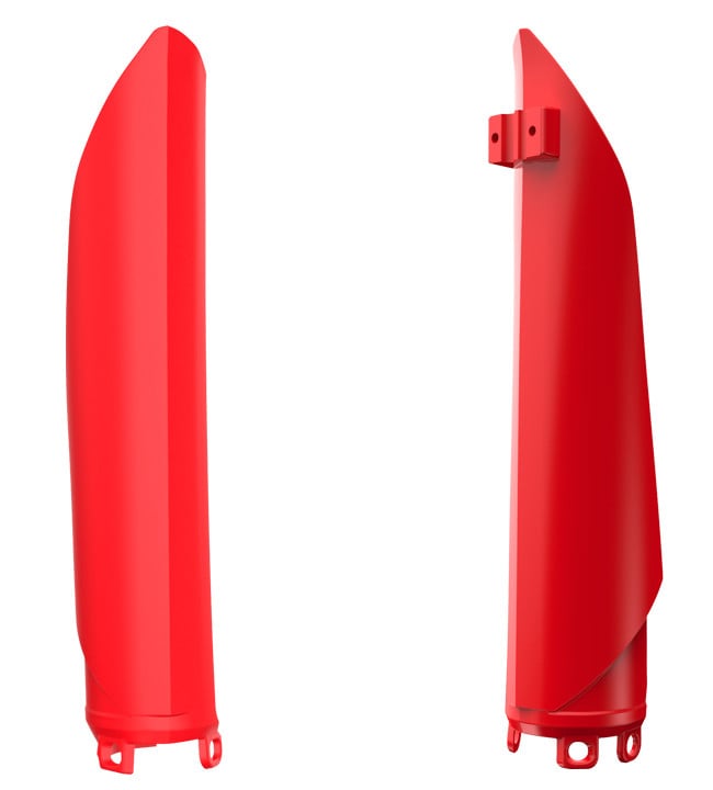 Main image of Polisport Front Fork Guards (Red) Beta