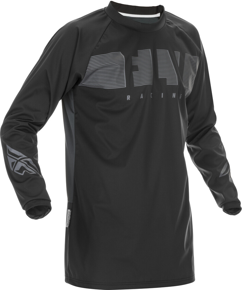 Main image of Fly Racing Windproof Jersey (Black/Grey)