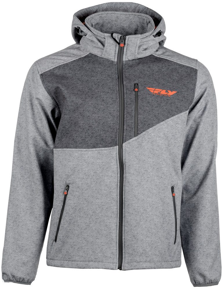 Main image of Fly Racing Fly Checkpoint Jacket (Grey/Orange)