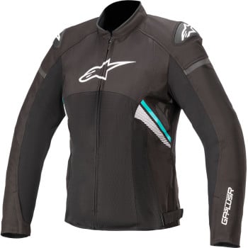 Main image of 2021 Alpinestars Stella T-GP Plus R V3 Air Jackets (Black/White/Teal)