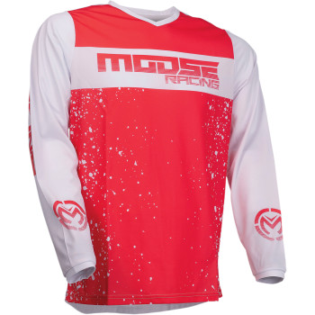 Main image of 2022 Moose Racing Qualifier Jersey (Red/White)