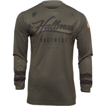 Main image of 2022 Thor Hallman Hopetown Jersey (Green/Black)