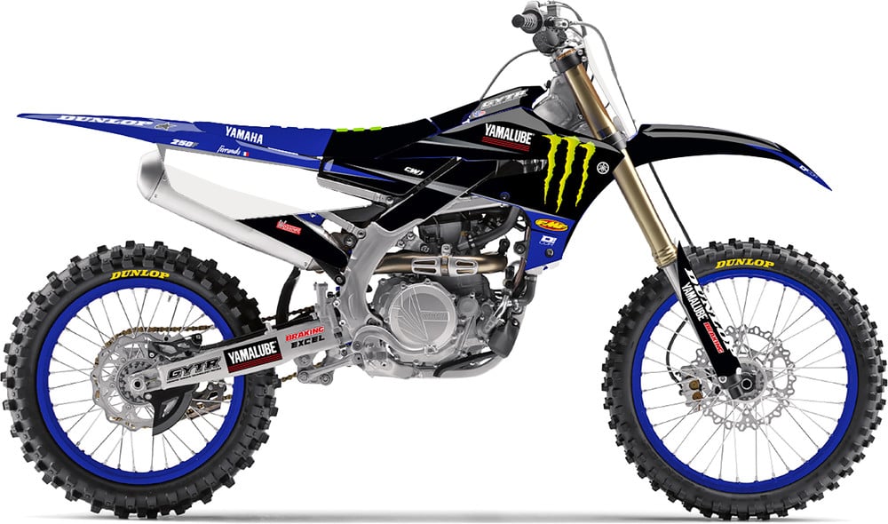 Main image of D'Cor Yamaha '19 Star Monster Energy Graphics Kit