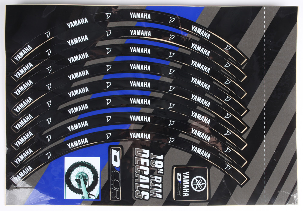 Main image of D'Cor Yamaha Logo 21" Front Rim Decals