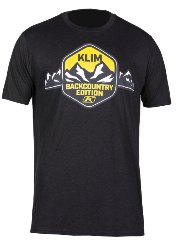 Main image of Klim Backcounty Edition SS T-Shirt (Black/Yellow)