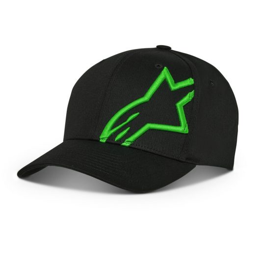 Main image of 2021 Alpinestars Corp Snap 2 Hat (Black/Green)