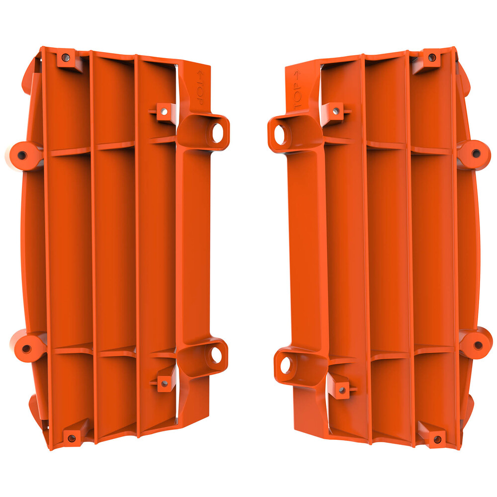 Main image of Polisport Radiator Louvers KTM (Orange)