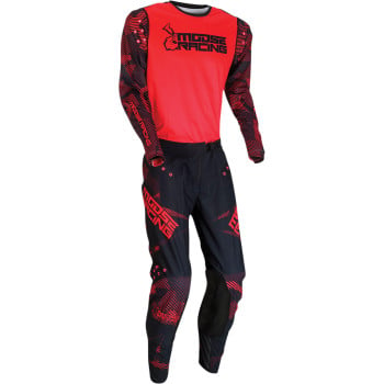 Main image of 2022 Moose Agroid Gear Set (Red/Black)