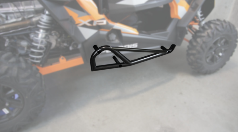 Main image of Moose Racing RZR Nerf Bars (Black) Polaris