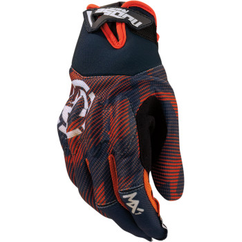 Main image of 2022 Moose Racing MX1 Glove (Gray/Orange)