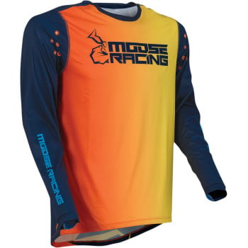 Main image of 2022 Moose Racing Agroid Jersey (Navy/Orange)