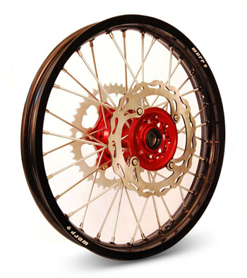 Main image of Warp 9 Rear Wheel 2.15 x 19 (Red/Black) Husqvarna 250/310