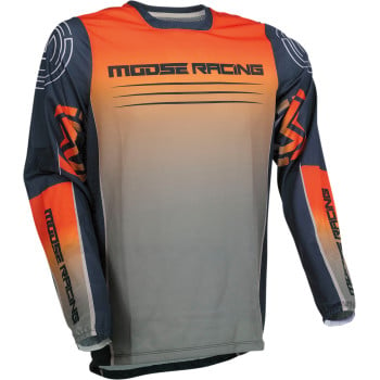 Main image of 2022 Moose Racing Sahara Jersey (Orange/Navy)