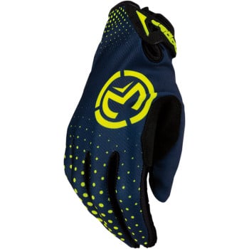 Main image of 2022 Moose Racing SX1 Gloves (Navy/Hi-Viz)