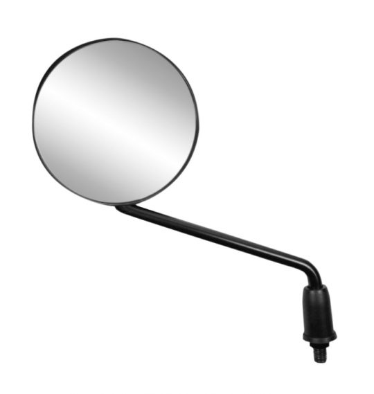 Main image of Retro Flat Stem Mirror (Black)