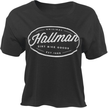 Main image of 2022 Thor Hallman Women's The Goods Crop Top (Black)