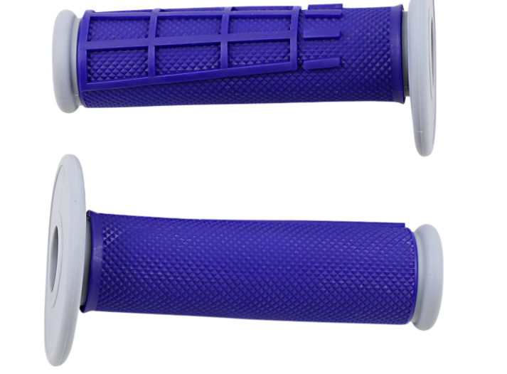 Main image of Moose Racing Comp Diamond Half-Waffle Grips (Blue)