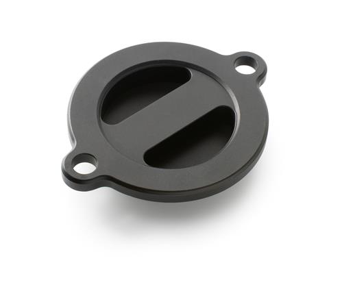 Main image of Husqvarna Billet Oil Filter Cover (Black)