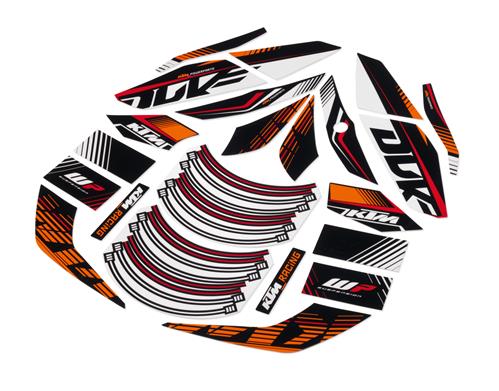 KTM 390 Duke Race Graphics Kit