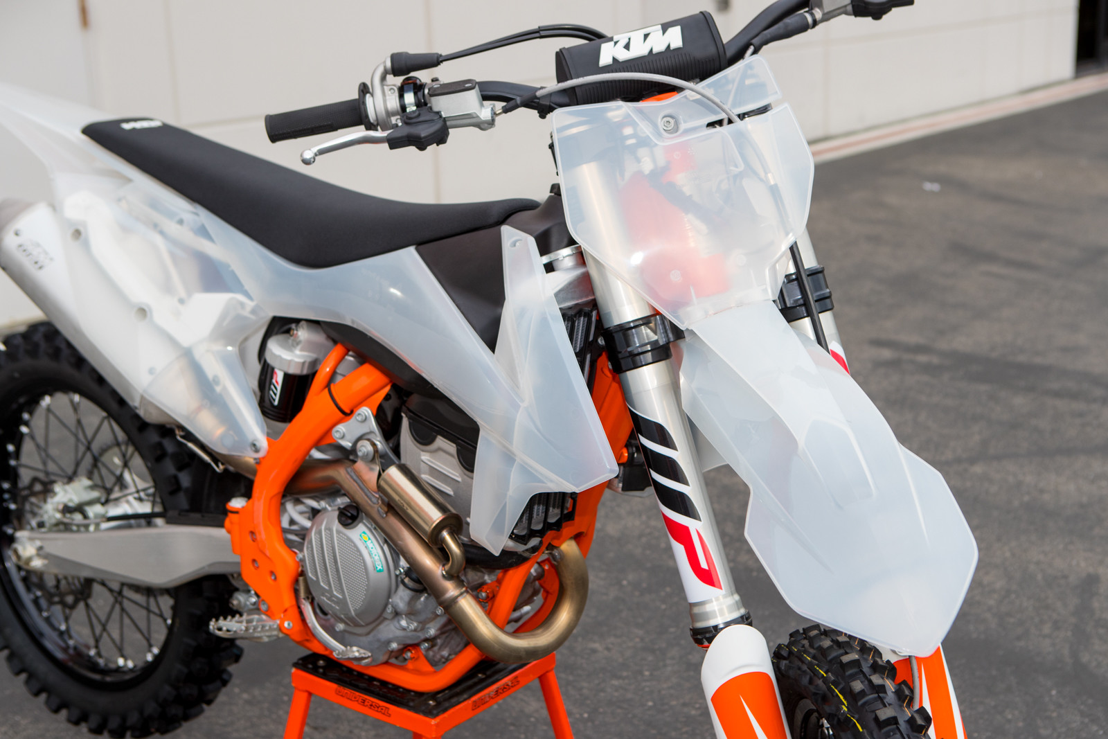 Polisport Clear Plastic Kit KTM 16-18: AOMC.mx