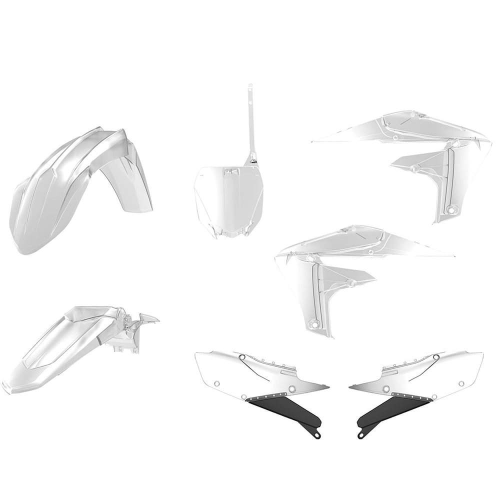 Main image of Polisport Plastic Kit (Clear) YZ250/450F 19-22