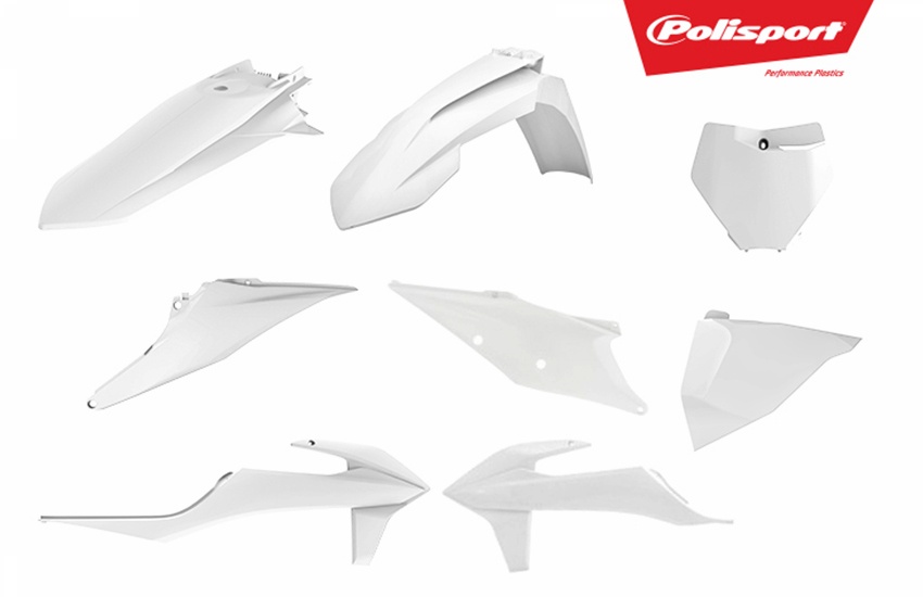 Main image of Polisport Plastic Kit KTM 19-22 (White)