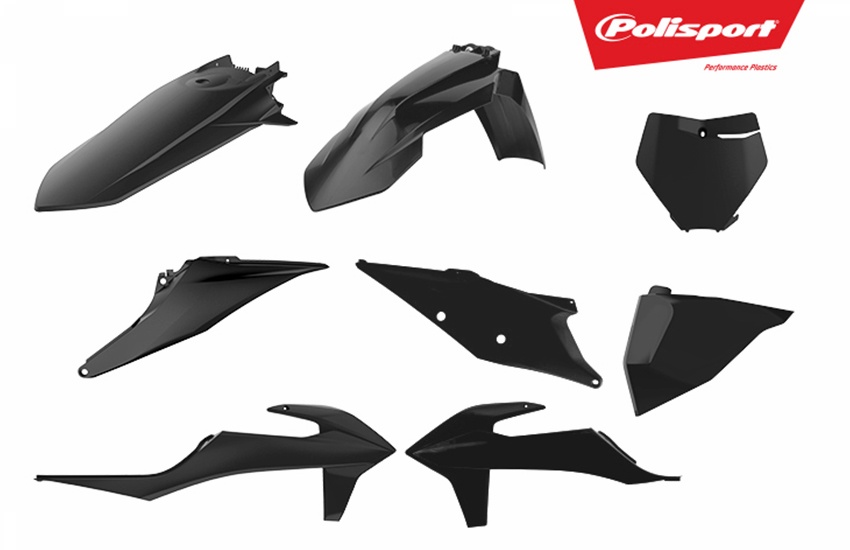 Main image of Polisport Plastic Kit KTM 19-22 (Black)