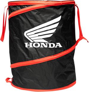 Main image of Honda Pop-Up RV Trash Can (Black/Red)