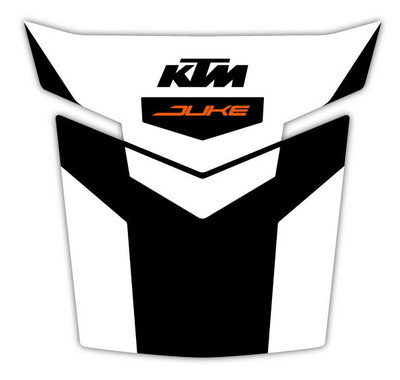 White PARASERBATOIO TANKPAD KTM DUKE 390 2017 GP-451