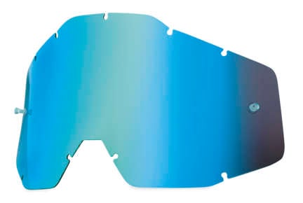 Main image of 100% Goggle Lens (Blue Mirror)