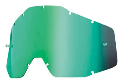 Main image of 100% Youth Goggle Lens (Green Mirror)