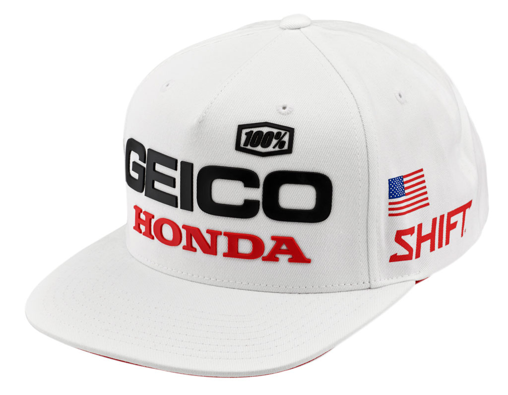 geico honda team hat