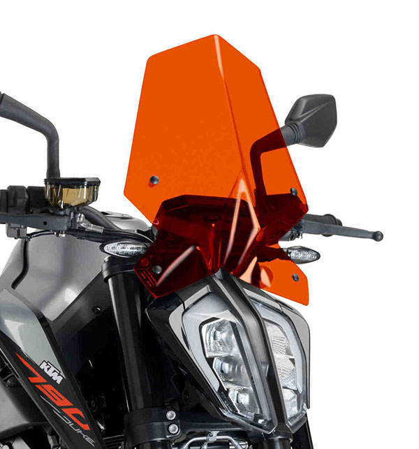 Main image of Puig NNG Sport Windscreen (Orange) KTM 790 Duke