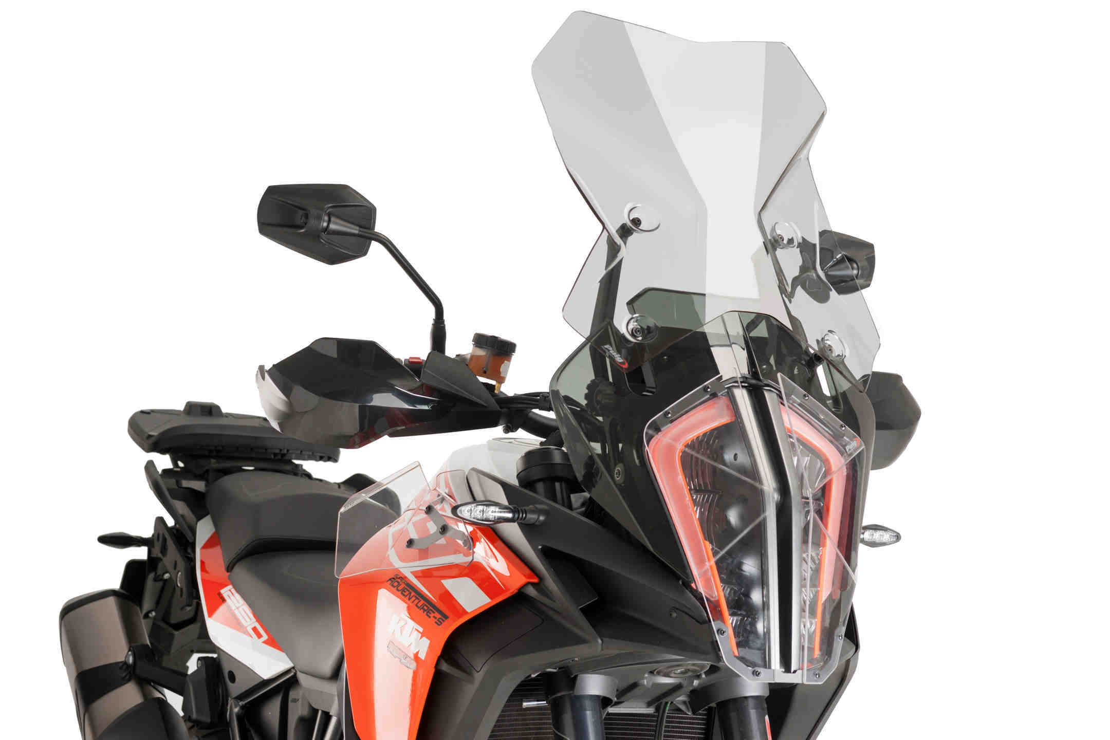 Puig Touring Windscreen (Smoke) KTM 1290 SuperAdventure R: AOMC.mx