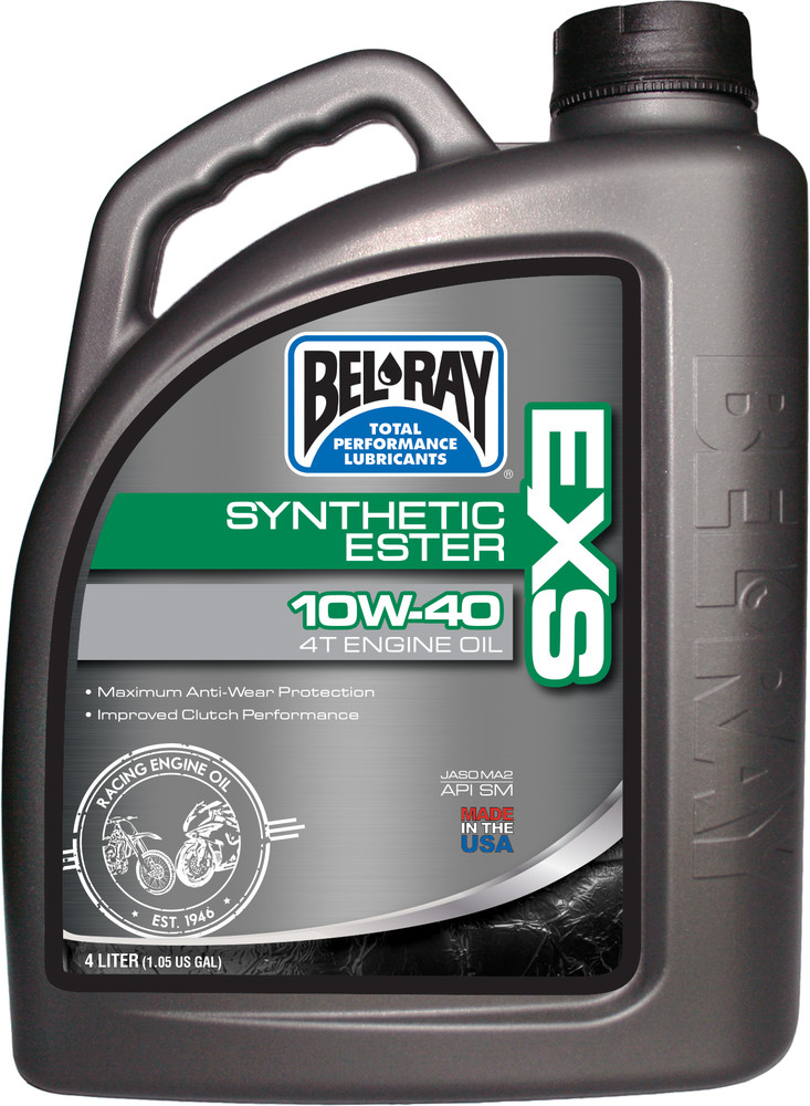 Main image of Bel-Ray EXS Full Synthetic Ester 4T Engine Oil 10W-40 4Lt