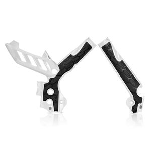 Main image of Acerbis X-Grip Frame Guards (White/Black) KTM 13-15