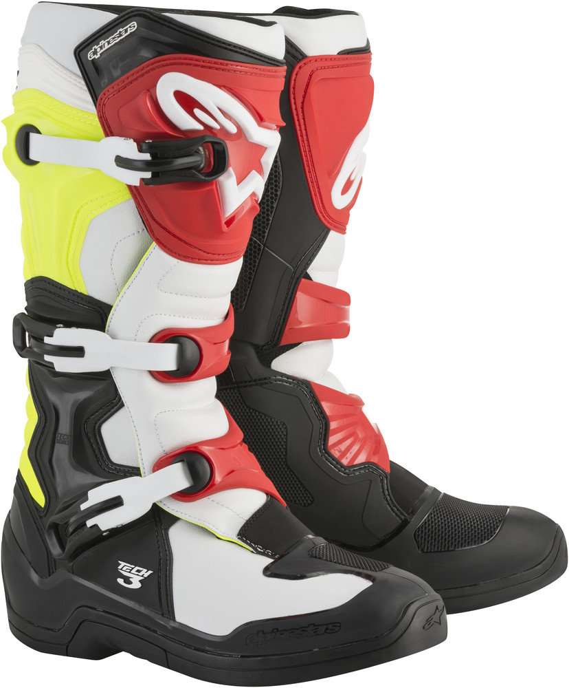 Main image of Alpinestars Tech 3 Boots (Black/White/Yellow)