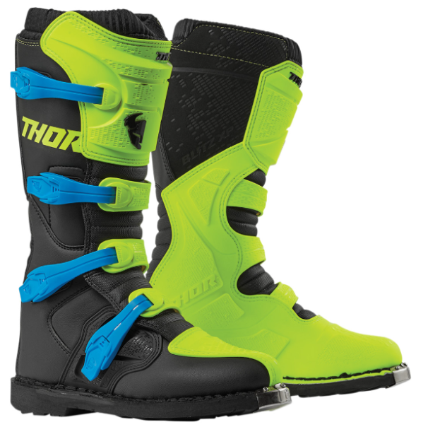 Main image of 2022 Thor Blitz XP Boots (Green/Black)