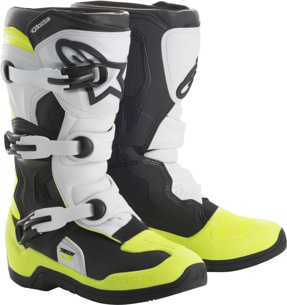 Main image of Alpinestars Tech 3S Youth Boot (Black/White/Yellow)