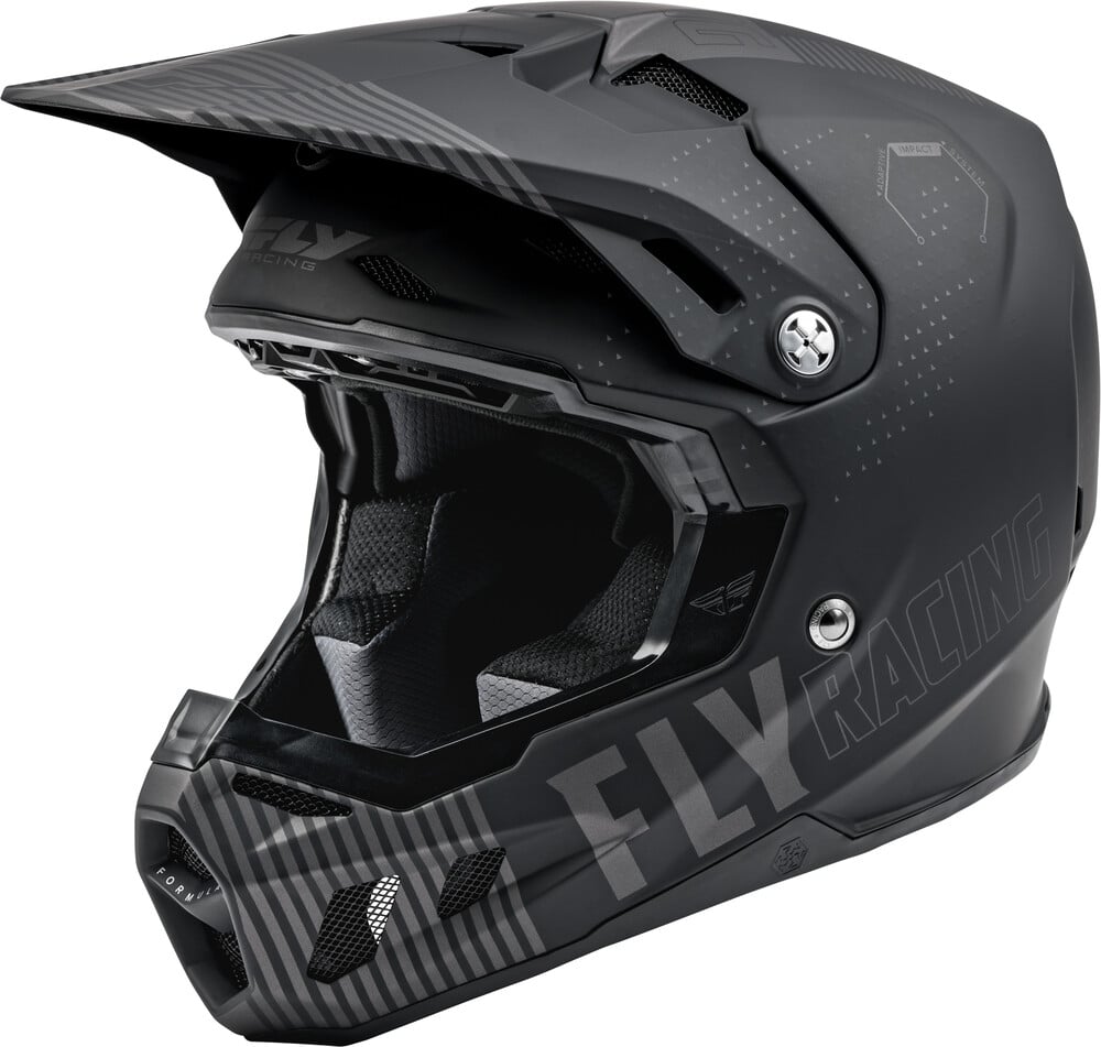 Main image of Fly Racing Formula CC Primary Helmet (Matte Grey/Black)